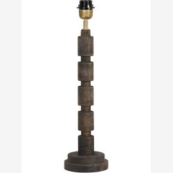 PR HOME - William lampefod, gr, 43 cm