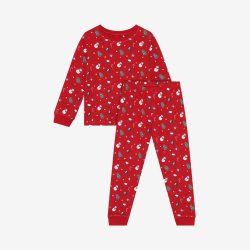 Minymo - Pyjamas Set - R�d m. julemotiv