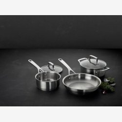 Mors - 79NORD Gryde/stegepandest m/5 dele Stl.