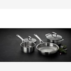 Mors - 79NORD Gryde/stegepandest m/5 dele Stl.