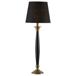 PR HOME - Madison Lampefod, Sort/Messing, 56cm.