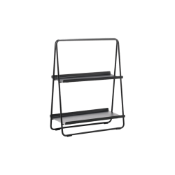 ZONE - Metal A-reol sort H: 58cm. 