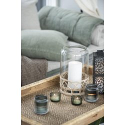 Ib Laursen | Glasstage mosgr�n H: 3,6 �: 5,5