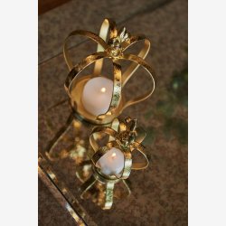 Speedtsberg - Krone dekoration 9x12cm, Guld