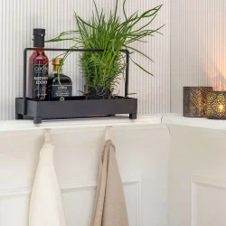 Speedtsberg - Dekorations m/hank i metal 42x20x19cm, Sort