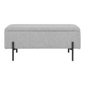 House Nordic - Watford bnk, lysegr 95x36,5x46 cm