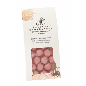 Aalborg Chokoladen - Jordbr Coated Saltlakrids 90 g.