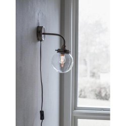 PR HOME - Normandy Vglampe, Antik Slv, 30cm.