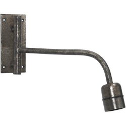 PR HOME - Base Vglampe, Slv, 34cm.