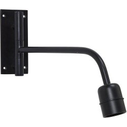 PR HOME - Base Vglampe, Mat Sort, 34cm.