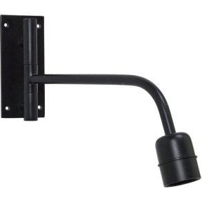 PR HOME - Base Vglampe, Mat Sort, 34cm.