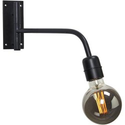 PR HOME - Base Vglampe, Mat Sort, 34cm.