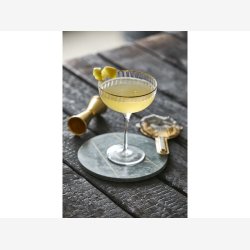 Lyngby Glas - Palermo Gold Cocktail/champagne glas 31,5cl 4 pak