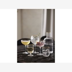 Lyngby Glas - Palermo Gold Cocktail/champagne glas 31,5cl 4 pak