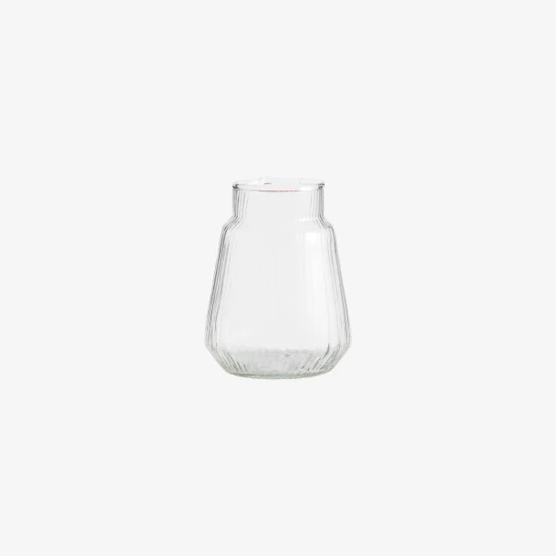 Nordal - Luro Glasvase Klar - 11,5 cm
