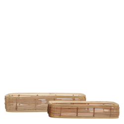 Chic Antique - Bakke i bambus H8/L40/B25 cm natur