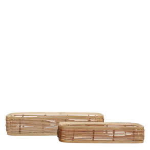 Chic Antique - Bakke i bambus H8/L40/B25 cm natur