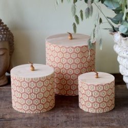 Chic Antique - �ske Bambus Koral blush/lys natur