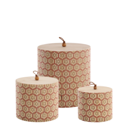 Chic Antique - �ske Bambus Koral blush/lys natur