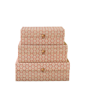 Chic Antique - �ske Bambus Firkant Koral blush/lys natur