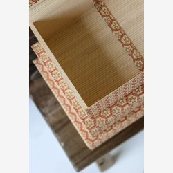 Chic Antique - �ske Bambus Firkant Koral blush/lys natur