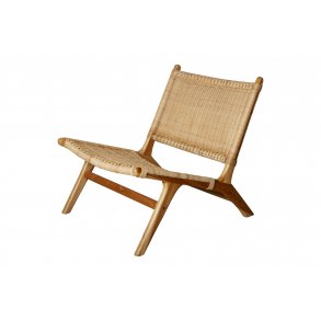  Lnestol tr og rattan 65x77x72cm 
