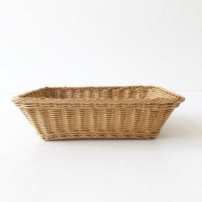 Aafod - Br�dkurv natur plast 34x26xH8 cm.