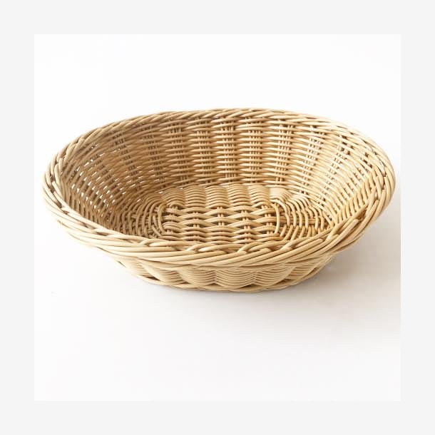 Aafod - Br�dkurv natur 25x20xH8 cm.