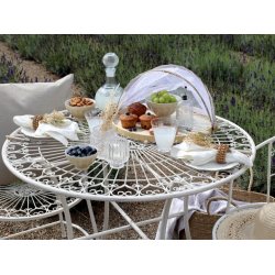 Chic Antique - Servietring st af 4 i rattan - H2,5 5,5 cm