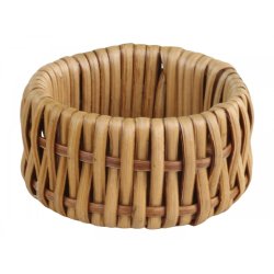 Chic Antique - Servietring st af 4 i rattan - H2,5 5,5 cm