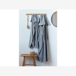 Sdahl - Organic Melange hndklde Ash 50x100cm. 