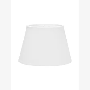 Lampesk�rm Oval H�r Offwhite 30 cm. 