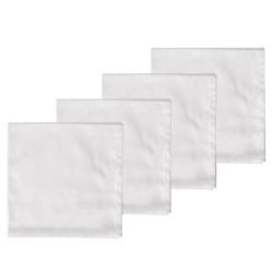 Sdahl Tiles damask servietter optisk hvid 4stk. 45x45cm.