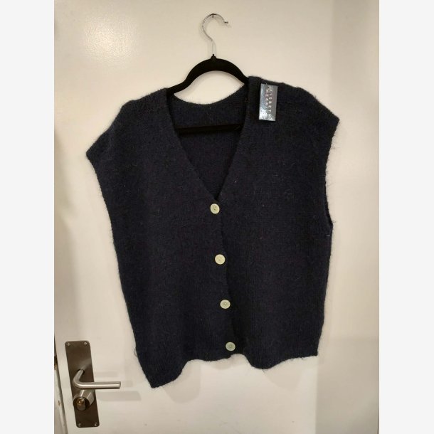 Vest, Strik Marine Onesize 46%polyester, 20%lana, 20%nylon, 10%alpaca, 4%spandex