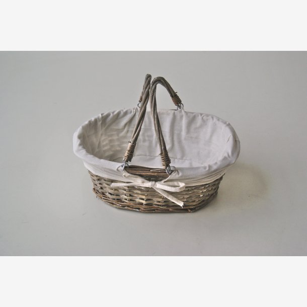 Aafod - Bykurv m/foer m/l�se hanke Gr� 