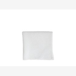 Chic Antique - Eternal Karklud perlestrikket bomuld Creme 25x25 cm. 