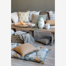 Chic Antique - Aix Pudebetrk m. tropisk bladmnster L50/B50