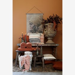 Chic Antique - Aix Pudebetrk m. paisleymnster L50/B50cm