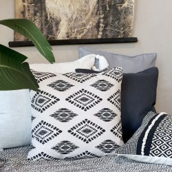 Chic Antique - Aix Pudebetrk m. etnisk mnster L50/B50cm