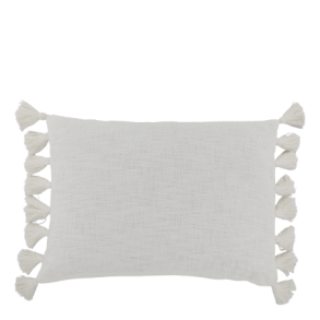 Chic Antique - Aix Pudebetr�k med Kvaster 70 x 50 cm Off White