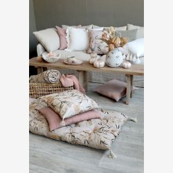 Chic Antique - Aix pudebetrk m/kvaster Off White 70 x 50 cm. 