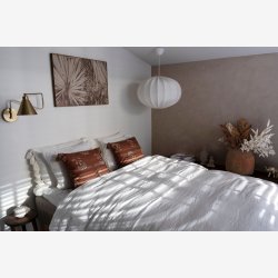 Chic Antique - Aix pudebetrk m/kvaster Off White 70 x 50 cm. 