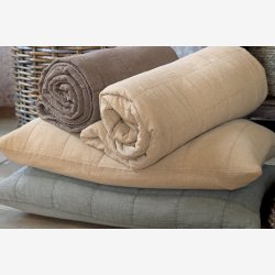 Chic Antique - Aix Quiltet pudebetrk  60 x 40 cm. Eukalyptus Bomuld