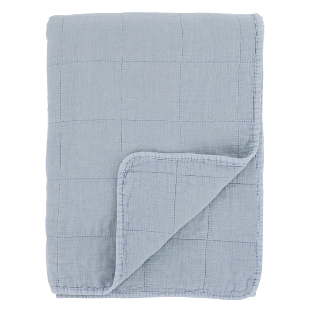 Chic Antique - Aix Vintage Quilt Sky Blue180 x 130 cm.