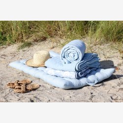 Chic Antique - Aix Vintage Quilt Sky Blue180 x 130 cm.