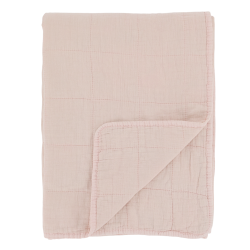 Chic Antique - Aix Vintage quilt Coral Blush 180 x 130 cm. 
