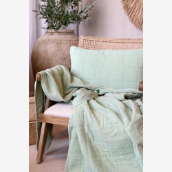 Chic Antique - Aix Vintage quilt Verte 180 x 130 cm. 
