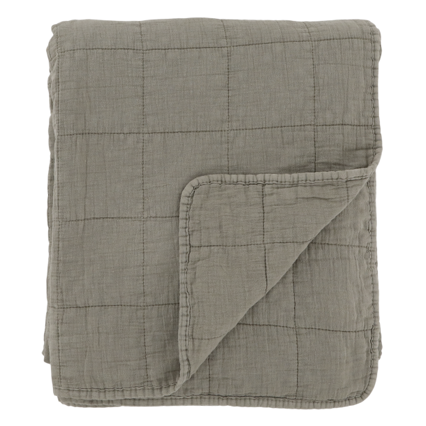Chic Antique - Aix Quilt plaid Eukalyptus 180 x 130 cm. 