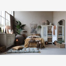 Chic Antique - Aix Quilt m. blomstermnster L180/B130cm 