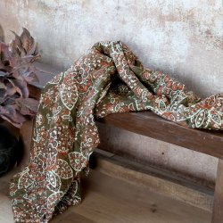 Chic Antique - Aix Quilt m. paisleymnster L180/B130cm